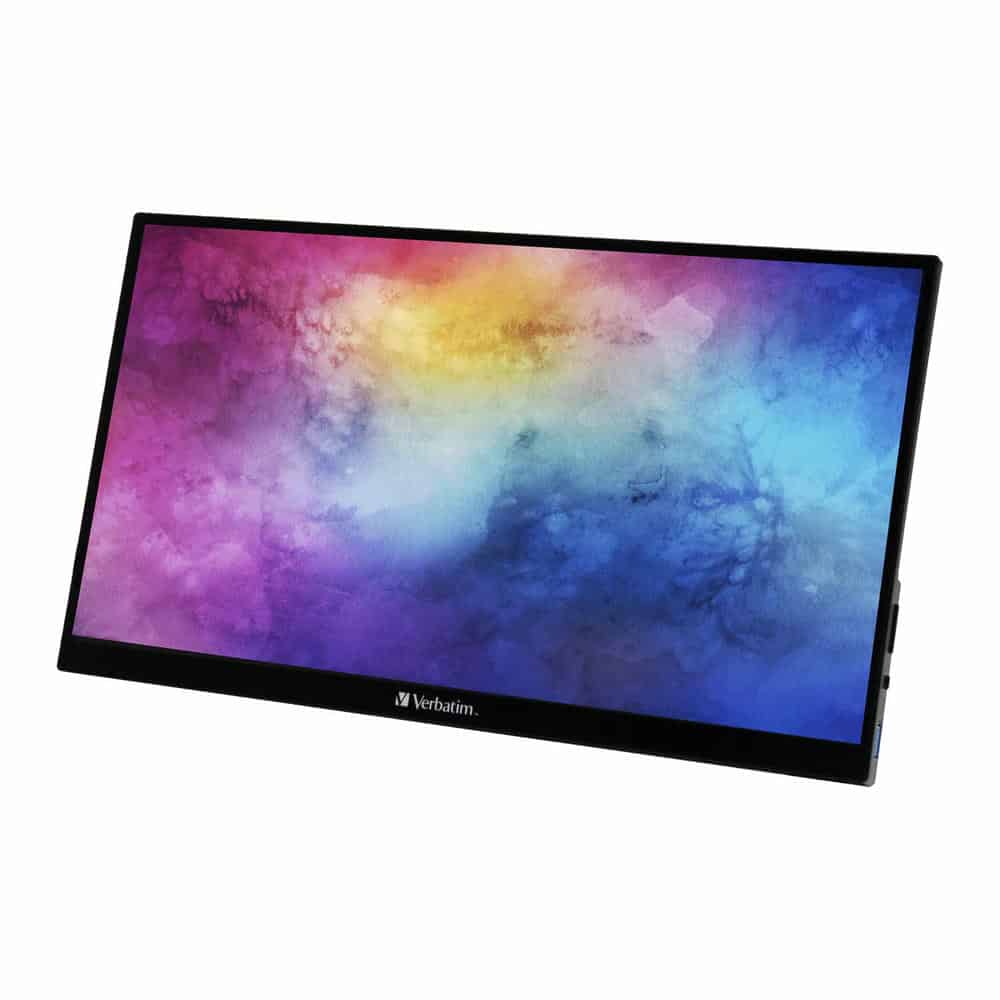 Verbatim 14" Full HD 60Hz IPS Open Box Portable Touchscreen Monitor USB-C HDMI